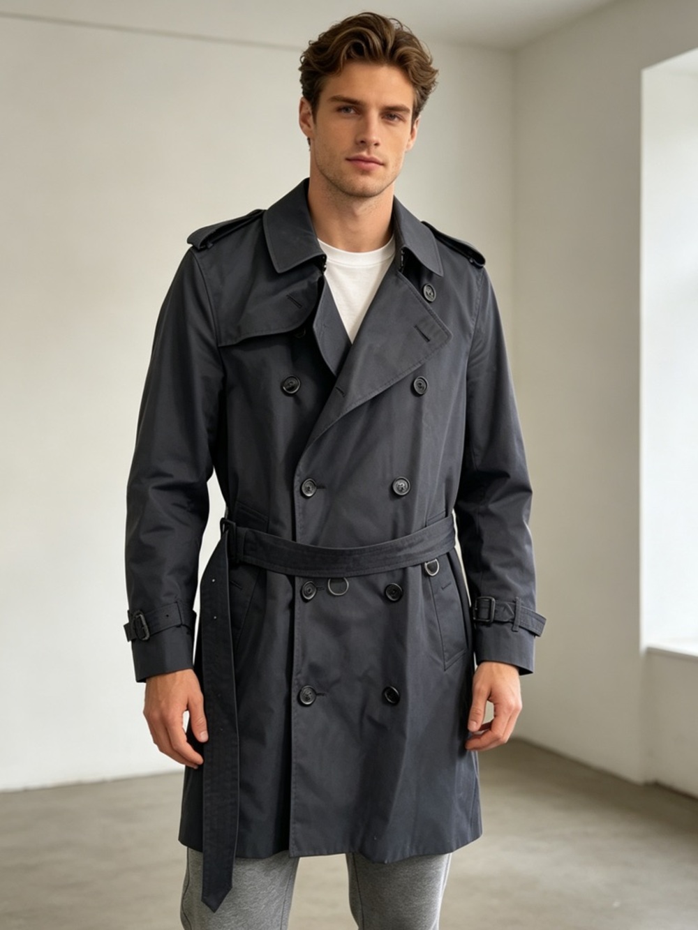 Burberry Classic Trench Coat - 44